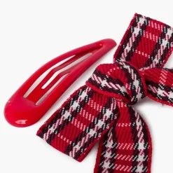 Pisamonas Pack Ganchos Classicos E Bico De Pato Com Laco Tartan