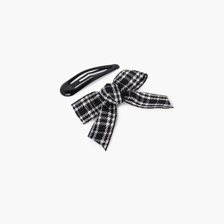 Pisamonas Pack Ganchos Classicos E Bico De Pato Com Laco Tartan