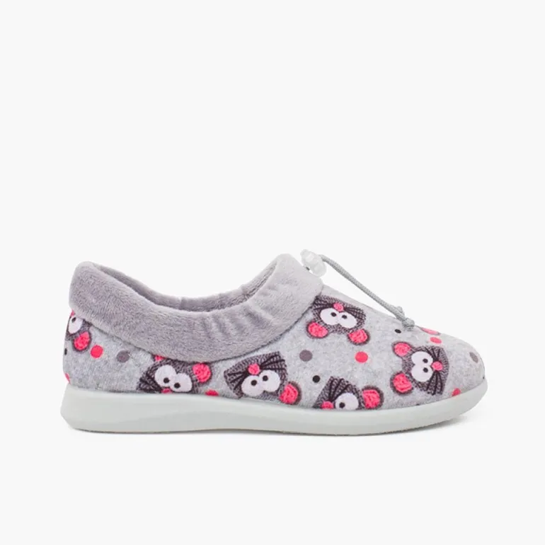 Menino Pisamonas Pantufas Ajustaveis Ratinhos