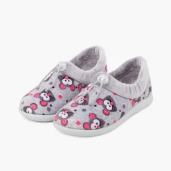 Menino Pisamonas Pantufas Ajustaveis Ratinhos