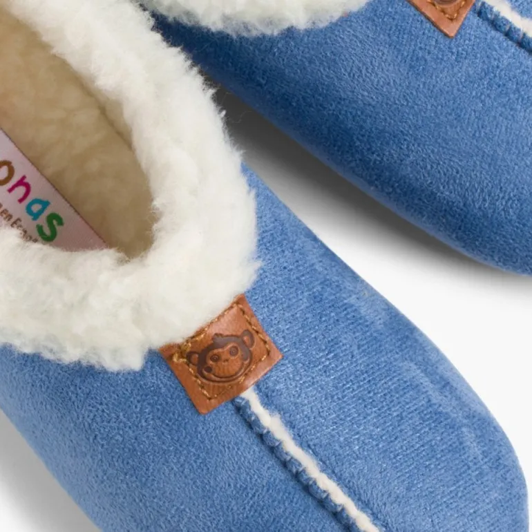 Menino Pisamonas Pantufas Bamara Forro Felpudo