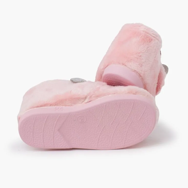 Menino Pisamonas Pantufas Bota Animais Pelinho