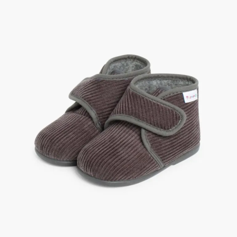 Menino Pisamonas Pantufas Bota Bombazine