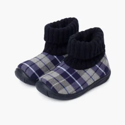 Menino Pisamonas Pantufas Bota Com Rebordo Tipo Meia De La