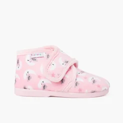 Menino Pisamonas Pantufas Bota Fecho Aderente Estampadas
