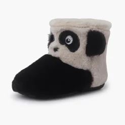 Menino Pisamonas Pantufas Bota Panda Criancas