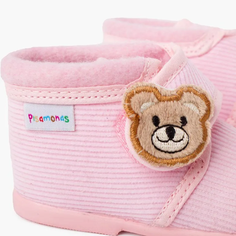 Menino Pisamonas Pantufas Botinha Bombazine Urso Criancas