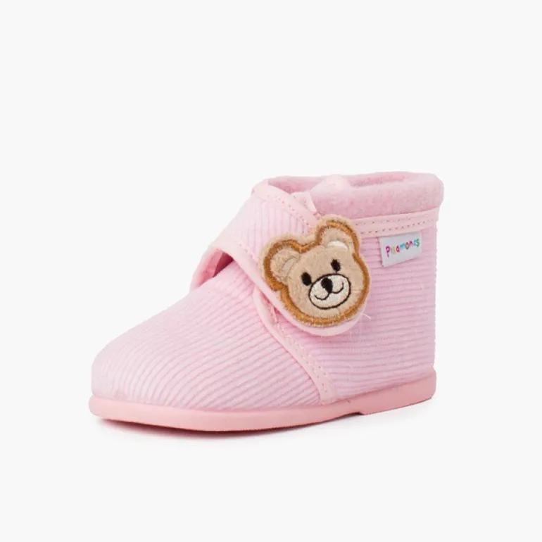 Menino Pisamonas Pantufas Botinha Bombazine Urso Criancas