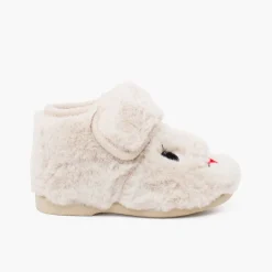 Menino Pisamonas Pantufas Coelhinho Pelo Suave