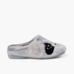 Menino Pisamonas Pantufas Tipo Chinelo Panda