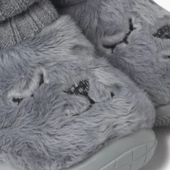 Menino Pisamonas Pantufas Ursinho Pelo Suave Meia