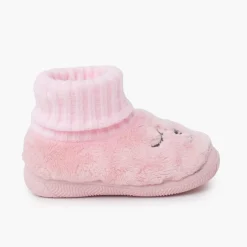 Menino Pisamonas Pantufas Ursinho Pelo Suave Meia