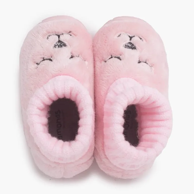Menino Pisamonas Pantufas Ursinho Pelo Suave Meia