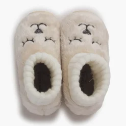 Menino Pisamonas Pantufas Ursinho Pelo Suave Meia