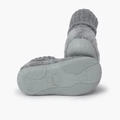 Menino Pisamonas Pantufas Ursinho Pelo Suave Meia