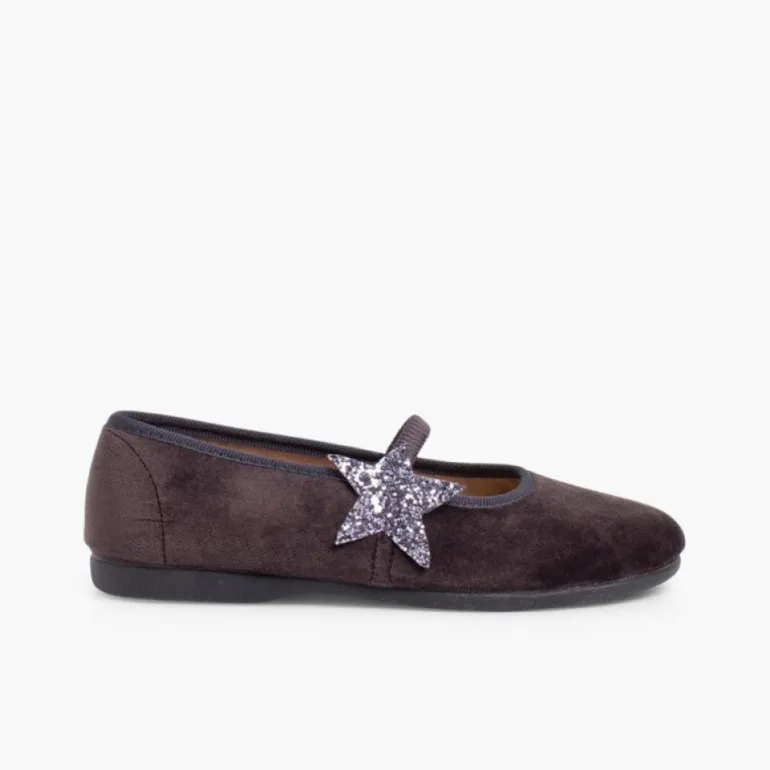Menina Pisamonas Sabrinas Com Estrela Glitter E Tira Elastica
