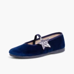 Menina Pisamonas Sabrinas Com Estrela Glitter E Tira Elastica