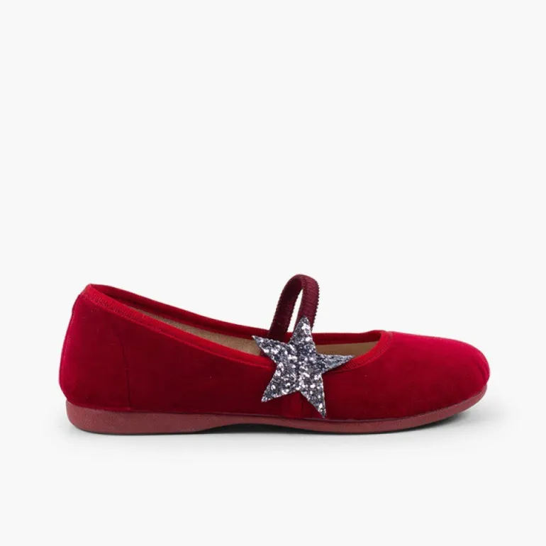 Menina Pisamonas Sabrinas Com Estrela Glitter E Tira Elastica