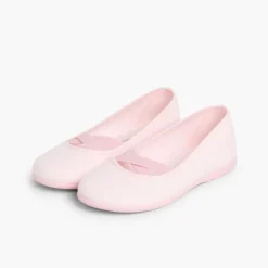 Menina Pisamonas Sabrinas Menina Lona Com Elastico Cruzado Tipo Ballet