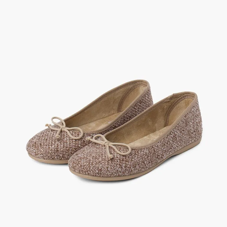 Mulher Pisamonas Sabrinas Menina Tweed Com Laco