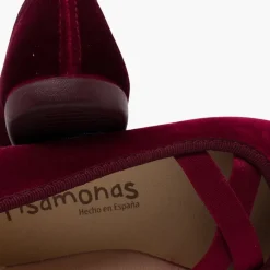 Menina Pisamonas Sabrinas Veludo Tipo Ballet