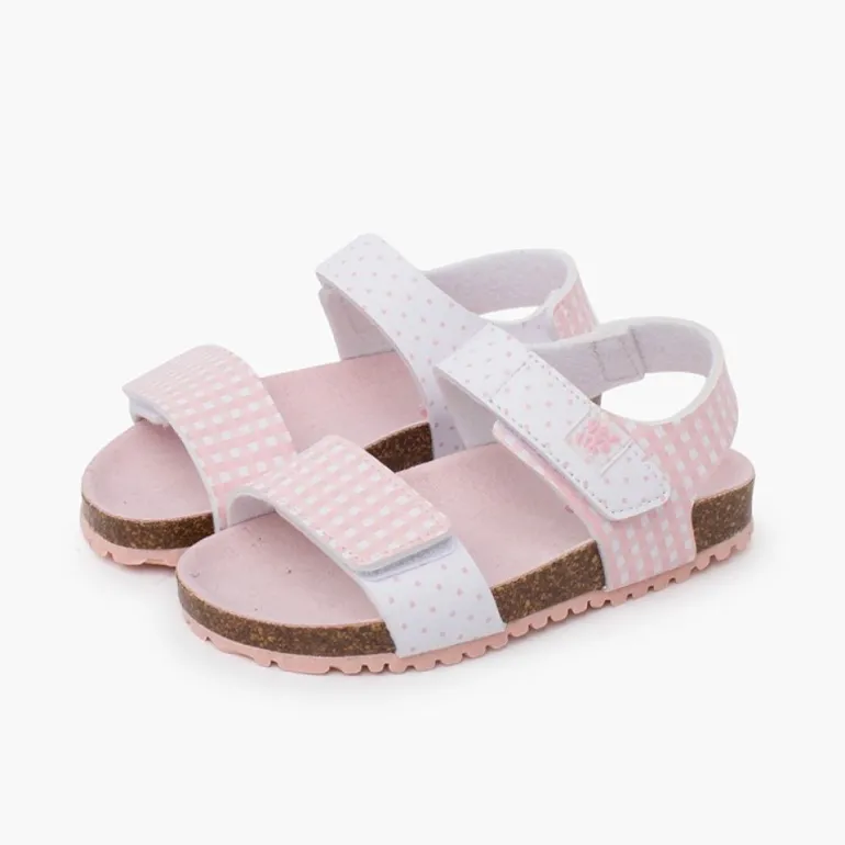 Menina Pisamonas Sandálias Bio Menina Vichy