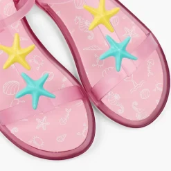 Menina Pisamonas Sandálias De Borracha Estrelas-Do-Mar Tricia