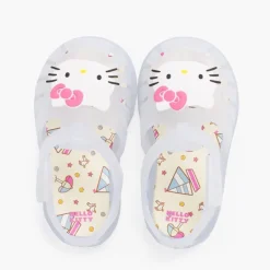 Menino Pisamonas Sandálias De Borracha Hello Kitty Fecho Aderente