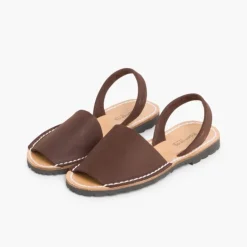 Mulher Pisamonas Sandálias Menorquinas Nobuck