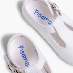 Menino Pisamonas Sapato Pepito Tela Com Fivela