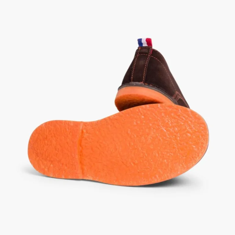Menina Pisamonas Sapatos Blucher Camurca Sola E Atacadores Cores