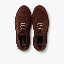 Menino Pisamonas Sapatos Blucher Com Picotado