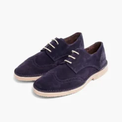 Menino Pisamonas Sapatos Blucher Com Picotado