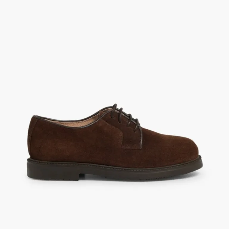Menino Pisamonas Sapatos Blucher Lisos