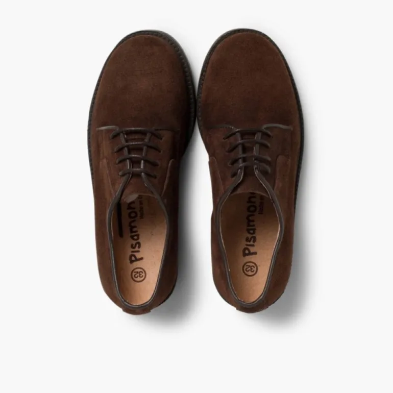 Menino Pisamonas Sapatos Blucher Lisos