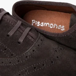 Menina Pisamonas Sapatos Blucher Menina E Mulher Camurca