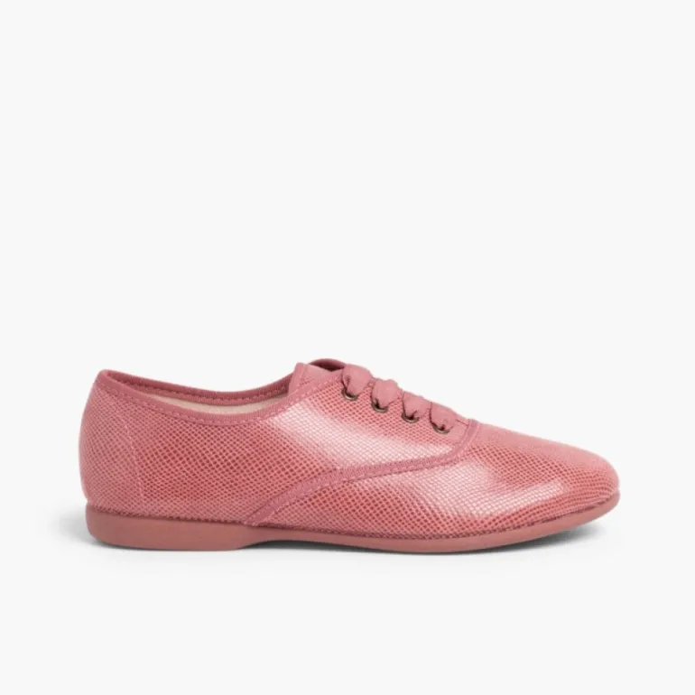 Menina Pisamonas Sapatos Blucher Menina E Mulher Tipo Serpente
