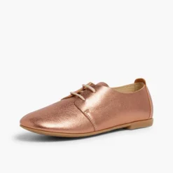Menina Pisamonas Sapatos Blucher Menina E Mulher Metalizados