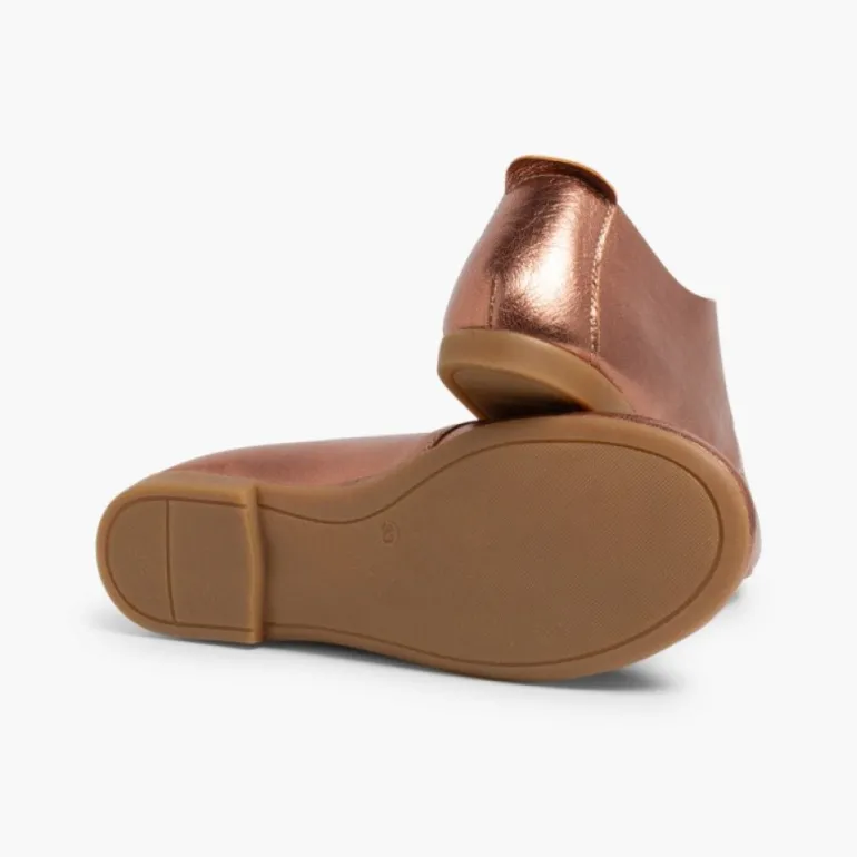 Menina Pisamonas Sapatos Blucher Menina E Mulher Metalizados