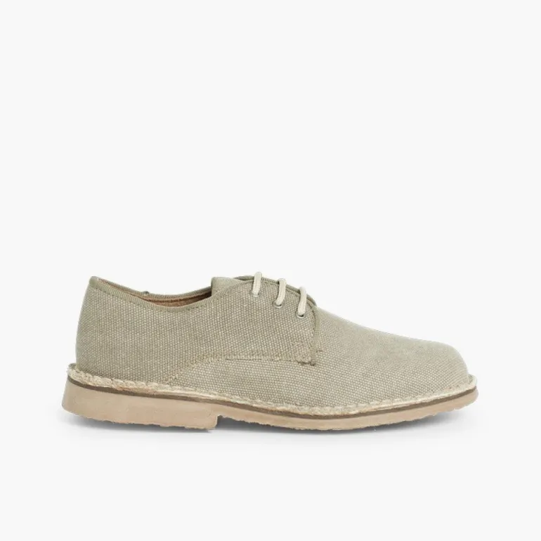 Menino Pisamonas Sapatos Blucher Menino & Homem Tecido Canvas
