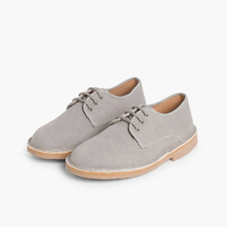 Menino Pisamonas Sapatos Blucher Menino & Homem Tecido Canvas