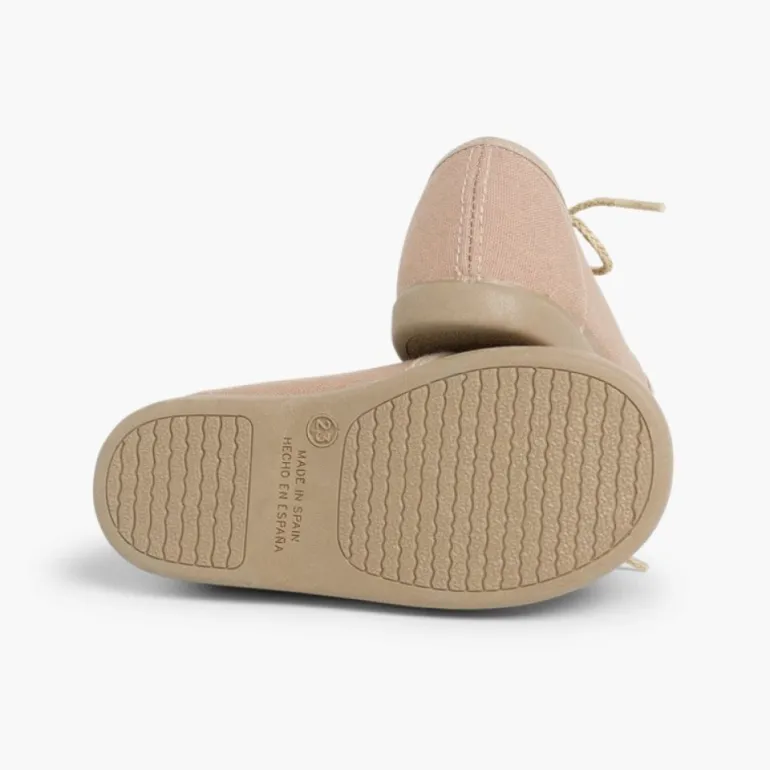 Menina Pisamonas Sapatos Blucher Menino Lona