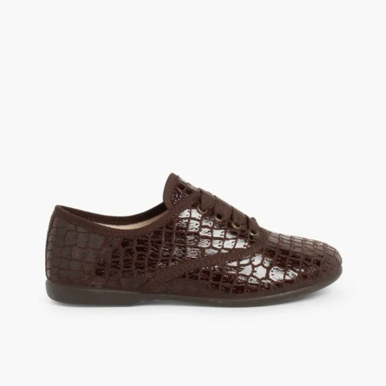 Menina Pisamonas Sapatos Blucher Mulher E Menina Coco