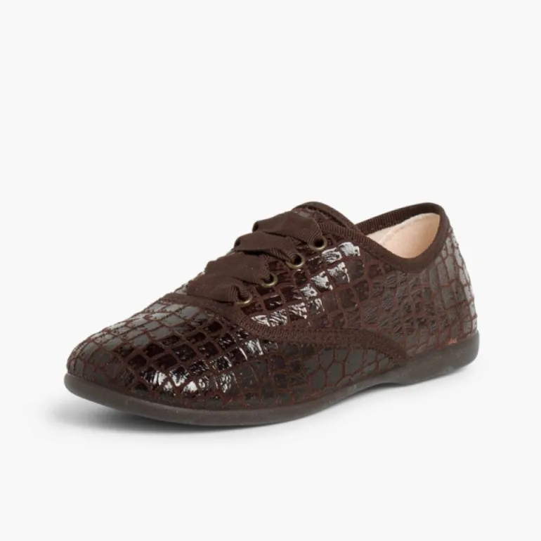 Menina Pisamonas Sapatos Blucher Mulher E Menina Coco