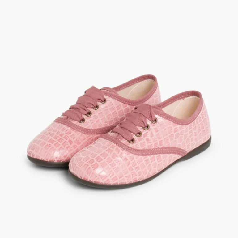 Menina Pisamonas Sapatos Blucher Mulher E Menina Coco