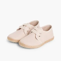 Menino Pisamonas Sapatos Blucher Sola Alpargata Efeito Raso