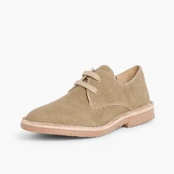 Menino Pisamonas Sapatos Blucher Tela De Saco