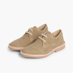 Menino Pisamonas Sapatos Blucher Tela De Saco