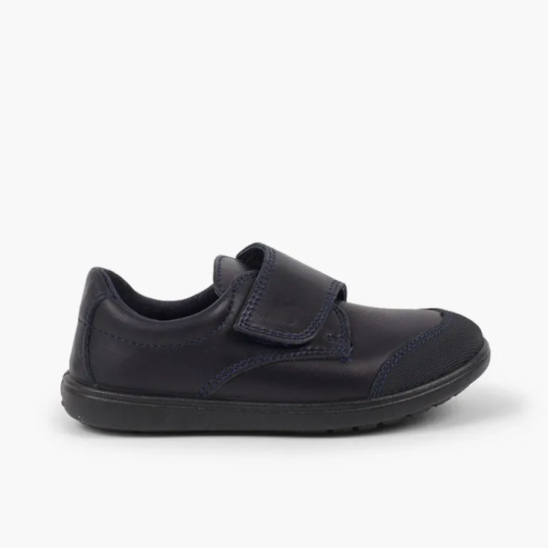 Menino Pisamonas Sapatos Colegiais Lavaveis Menino Com Biqueira Reforcada