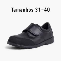 Menino Pisamonas Sapatos Colegiais Lavaveis Menino Com Biqueira Reforcada